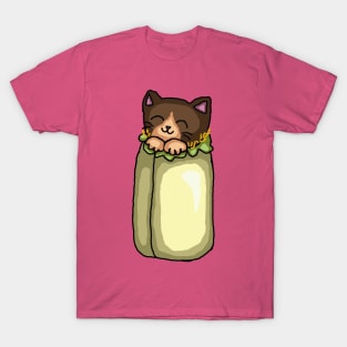 Purrito Burrito Cat T-Shirt